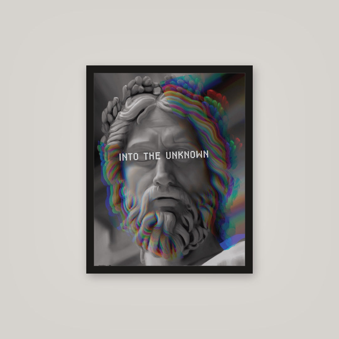 [auto-mockup] INTO THE UNKNOWN POSTER - 16 x 20in.