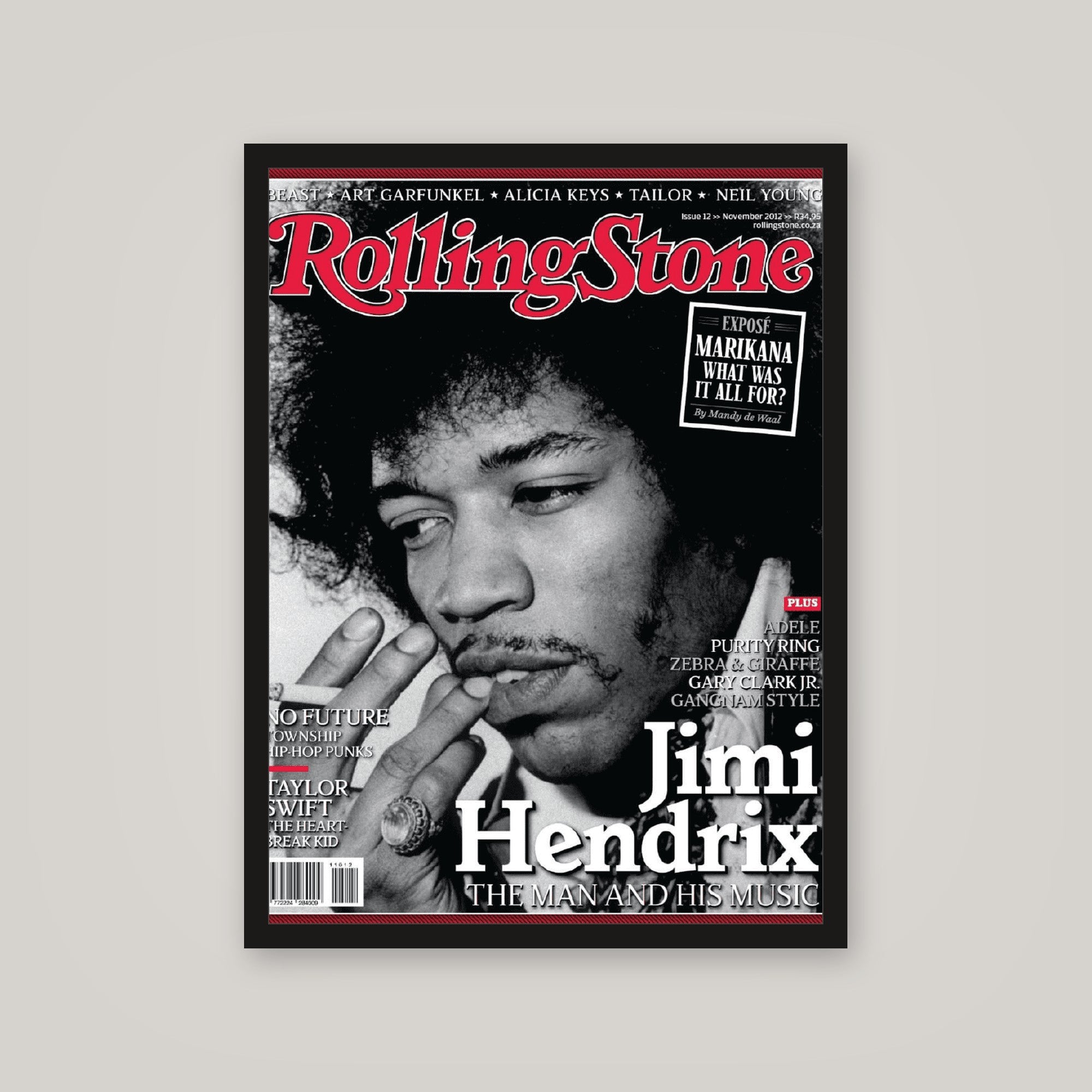 [auto-mockup] JIMMY HENDRIX POSTER - 18 x 24in.