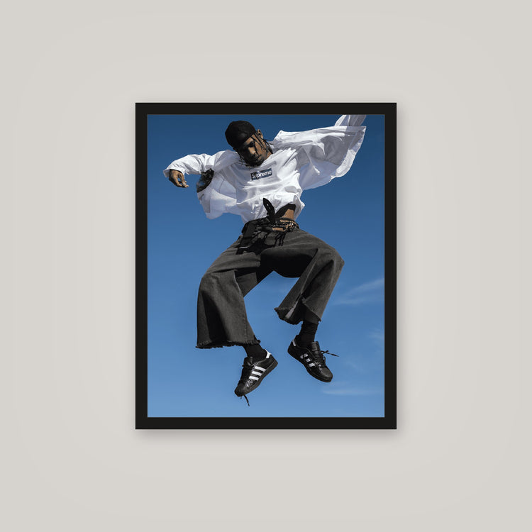 [auto-mockup] JUMPING TRAVIS POSTER - 16 x 20in.