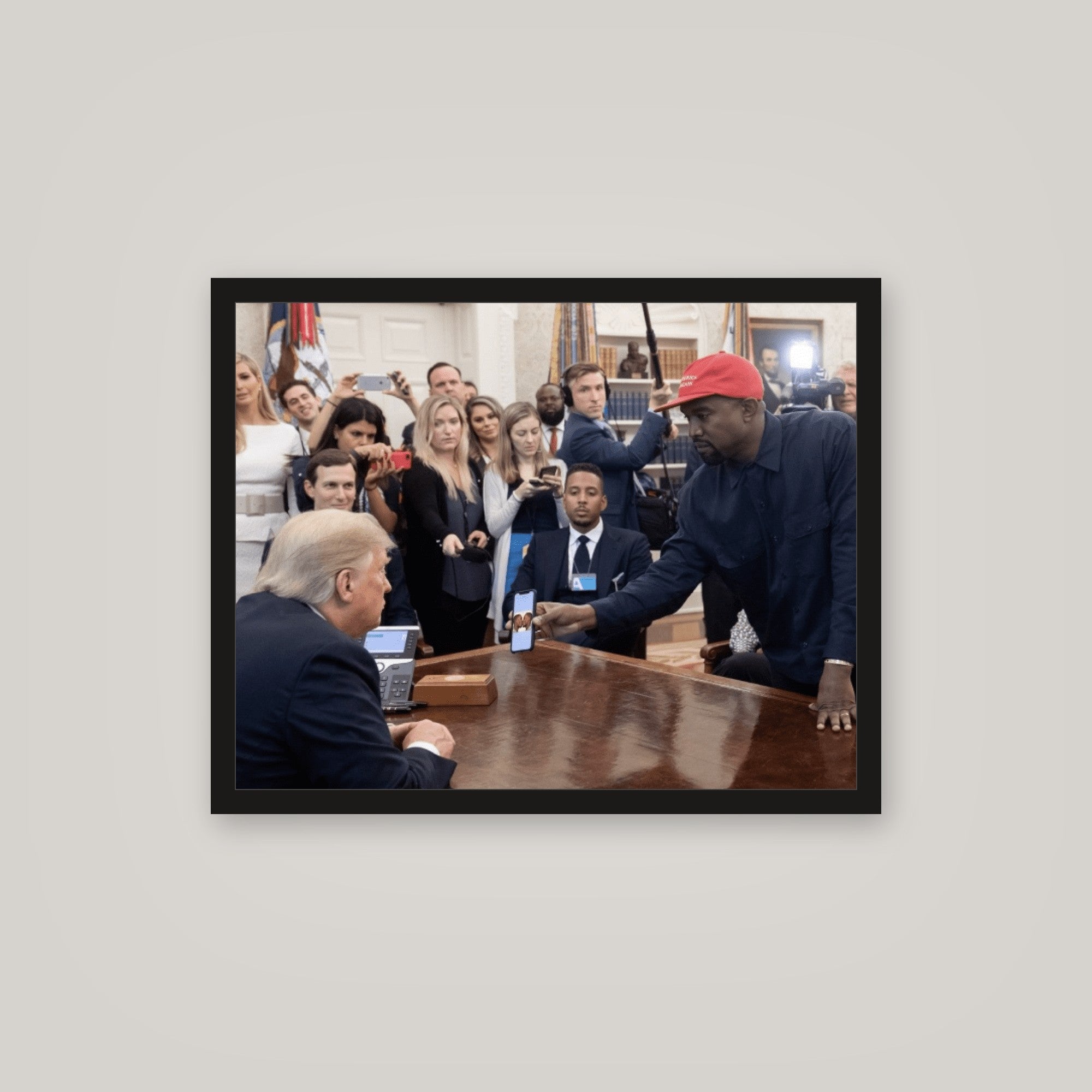 [auto-mockup] KANYE X TRUMP POSTER - 16 x 20in.