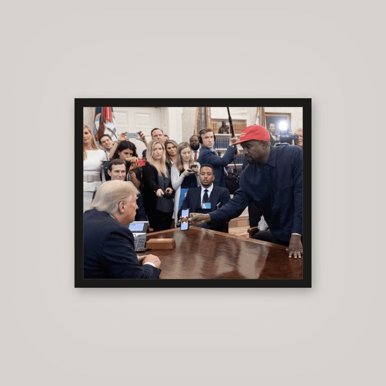 [auto-mockup] KANYE X TRUMP POSTER - 16 x 20in.