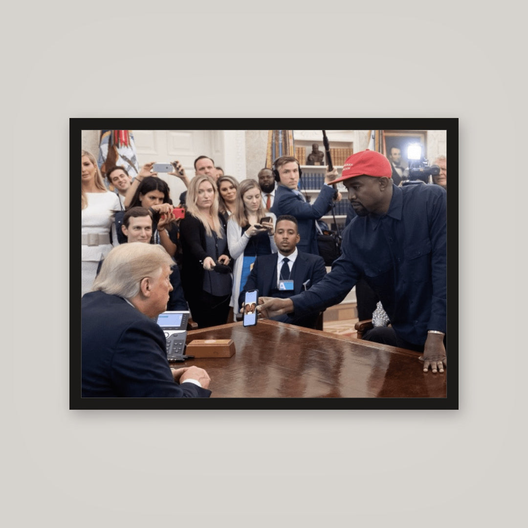 [auto-mockup] KANYE X TRUMP POSTER - 18 x 24in.