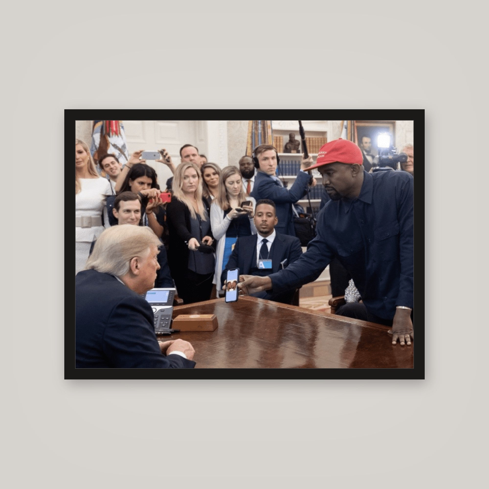 [auto-mockup] KANYE X TRUMP POSTER - 18 x 24in.