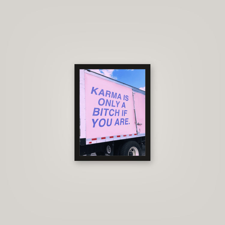 [auto-mockup] KARMA POSTER - 11 x 14in.