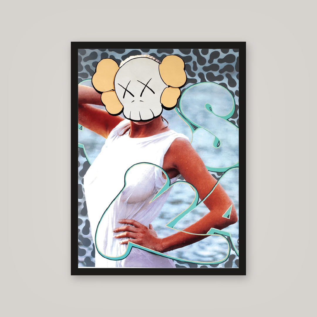 [auto-mockup] KAWS GIRL POSTER - 18 x 24in.