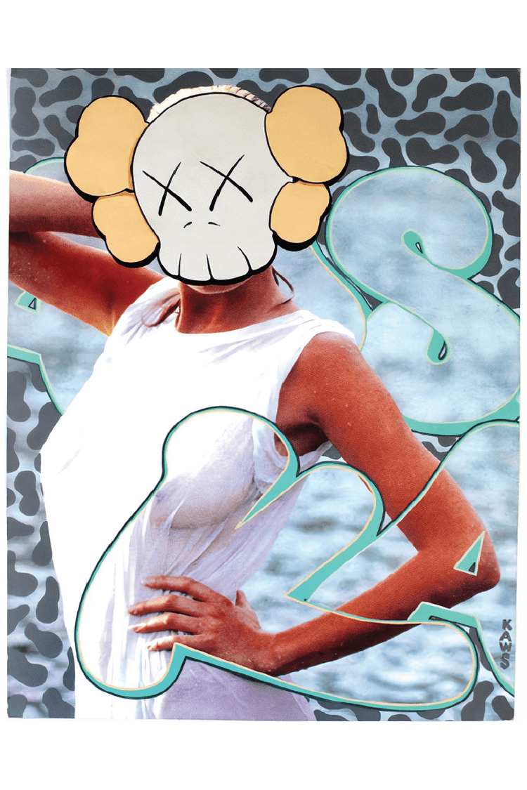KAWS GIRL POSTER - PosterFi