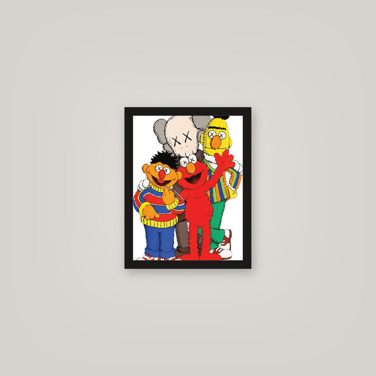 [auto-mockup] KAWS STREET POSTER - 11 x 14in.