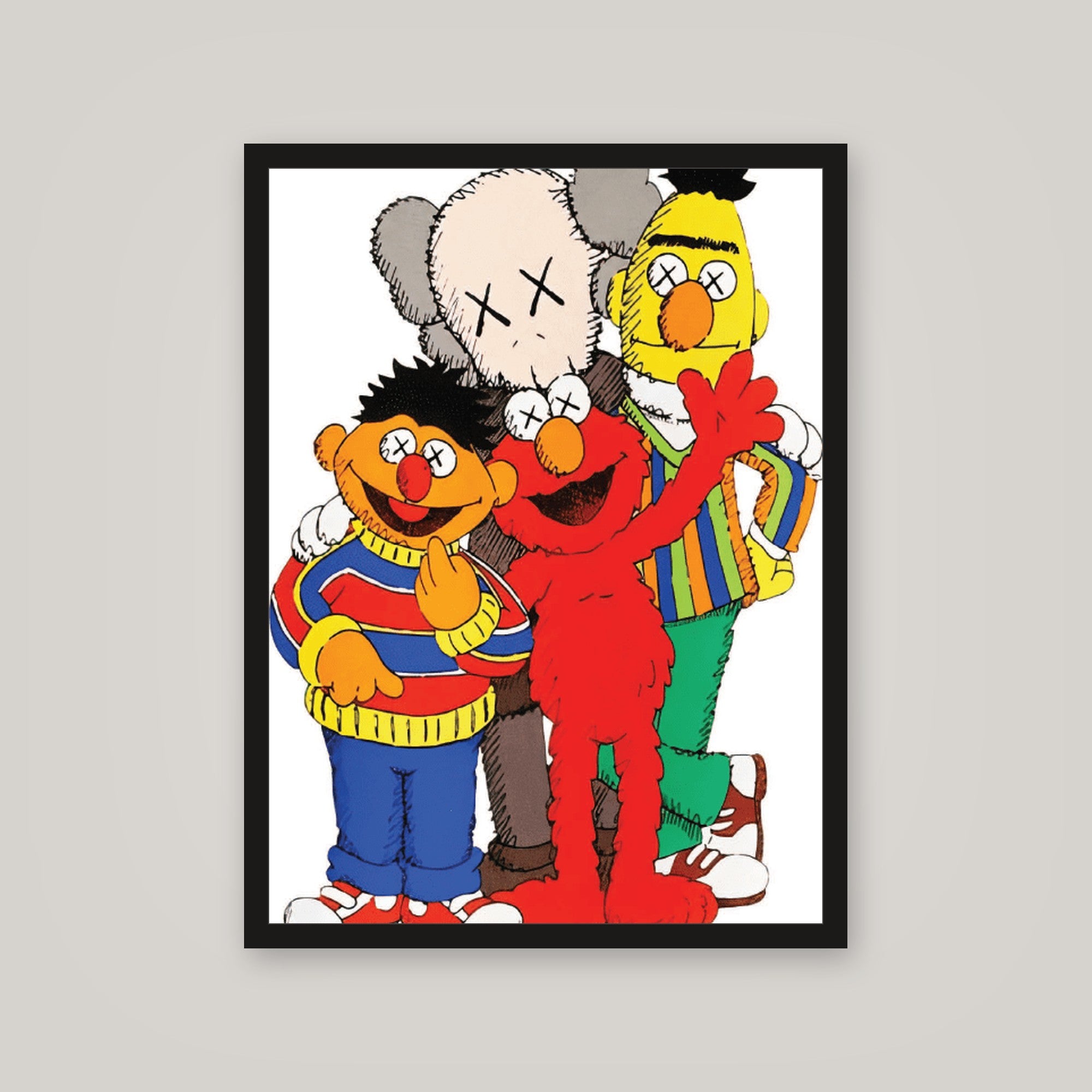 [auto-mockup] KAWS STREET POSTER - 18 x 24in.