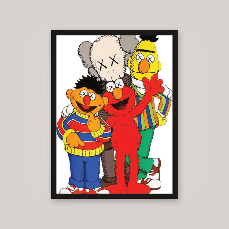 [auto-mockup] KAWS STREET POSTER - 18 x 24in.