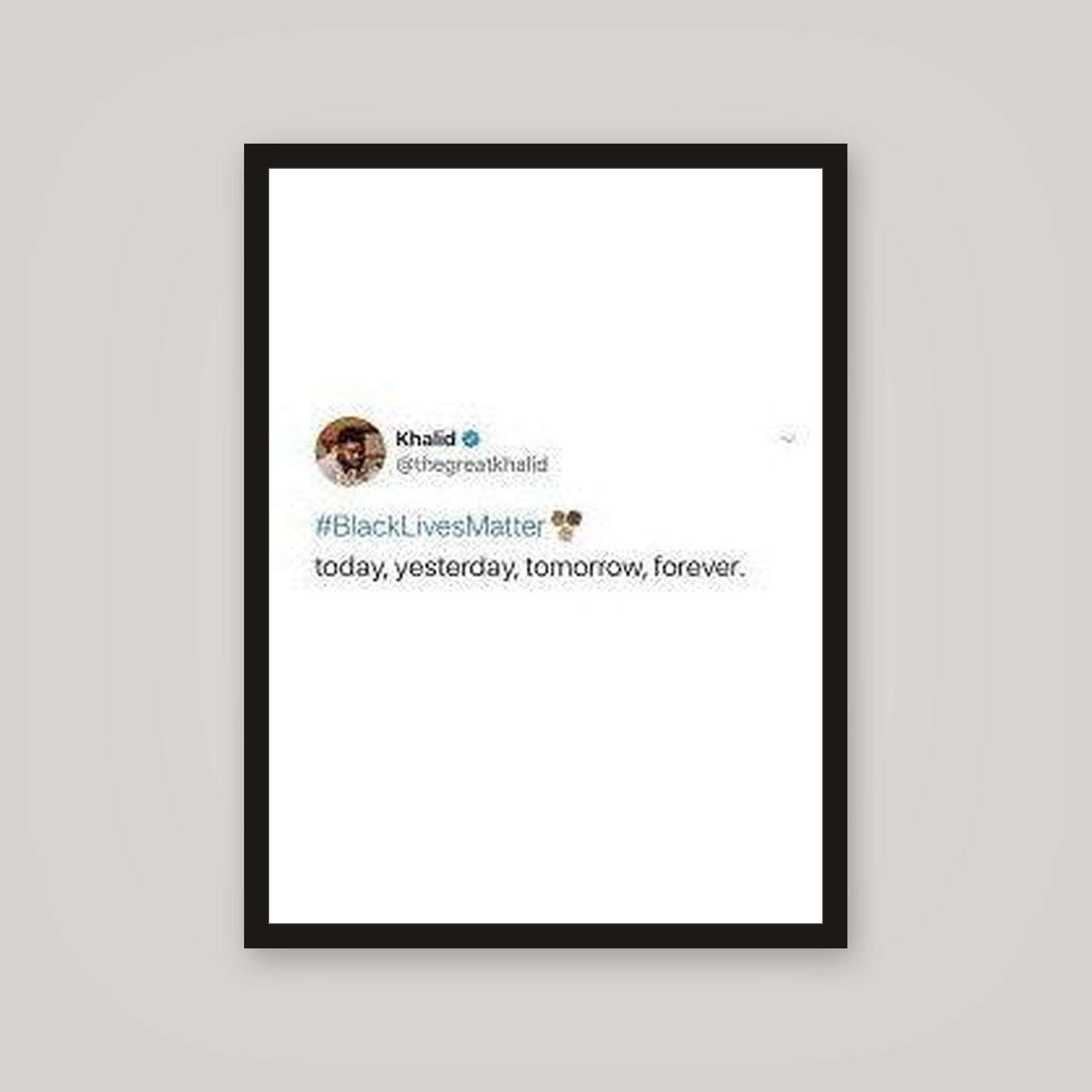 [auto-mockup] KHALID 4 BLM POSTER - 18 x 24in.