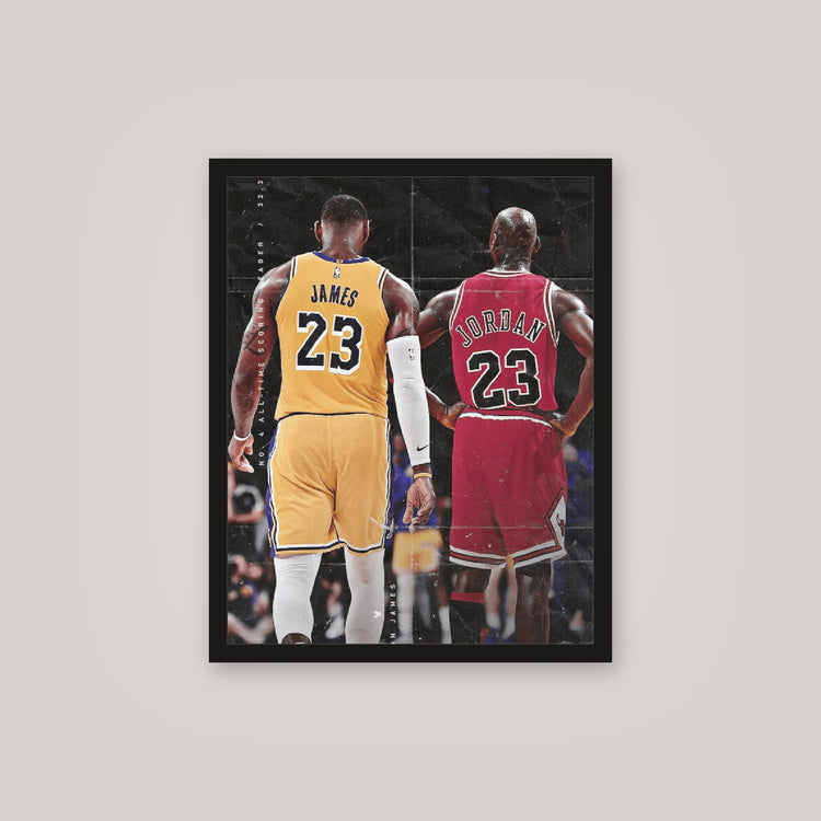 [auto-mockup] LEBRON X JORDAN POSTER - 16 x 20in.
