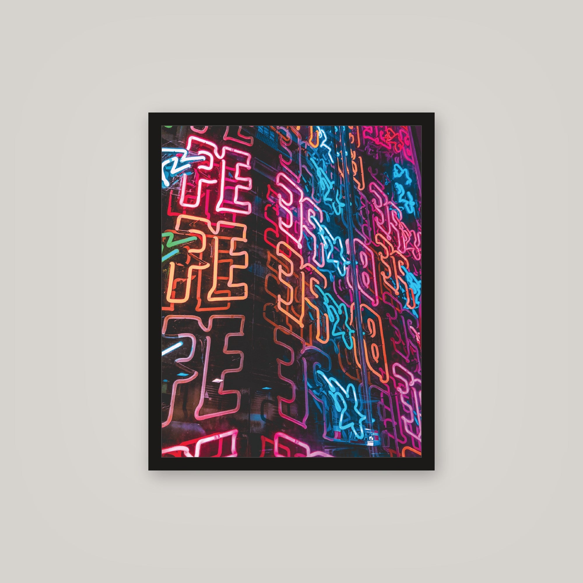 [auto-mockup] LED BAPE POSTER - 16 x 20in.