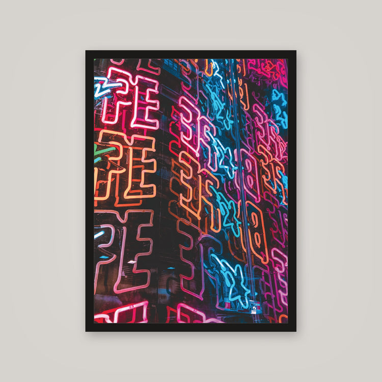[auto-mockup] LED BAPE POSTER - 18 x 24in.