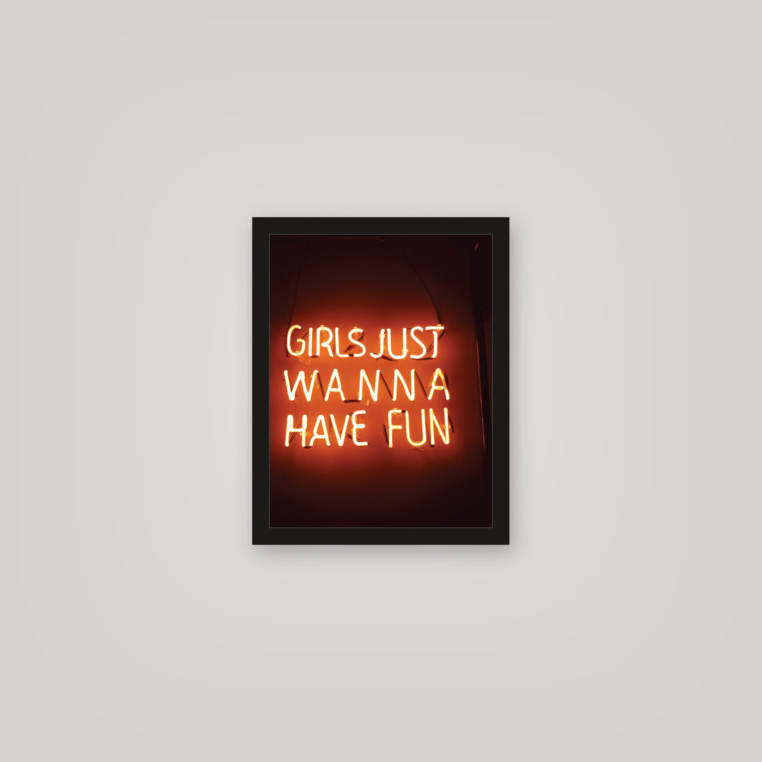 [auto-mockup] LED FUN POSTER - 11 x 14in.