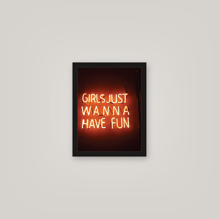 [auto-mockup] LED FUN POSTER - 11 x 14in.