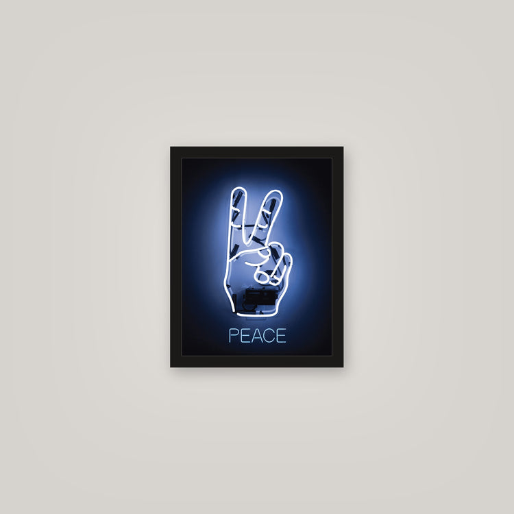 [auto-mockup] LED PEACE POSTER - 11 x 14in.
