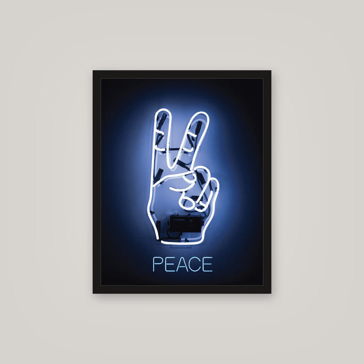 [auto-mockup] LED PEACE POSTER - 16 x 20in.