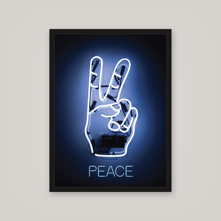 [auto-mockup] LED PEACE POSTER - 18 x 24in.