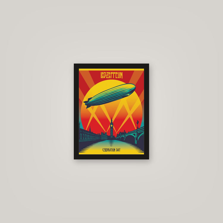 [auto-mockup] LED ZEPPELIN POSTER - 11 x 14in.