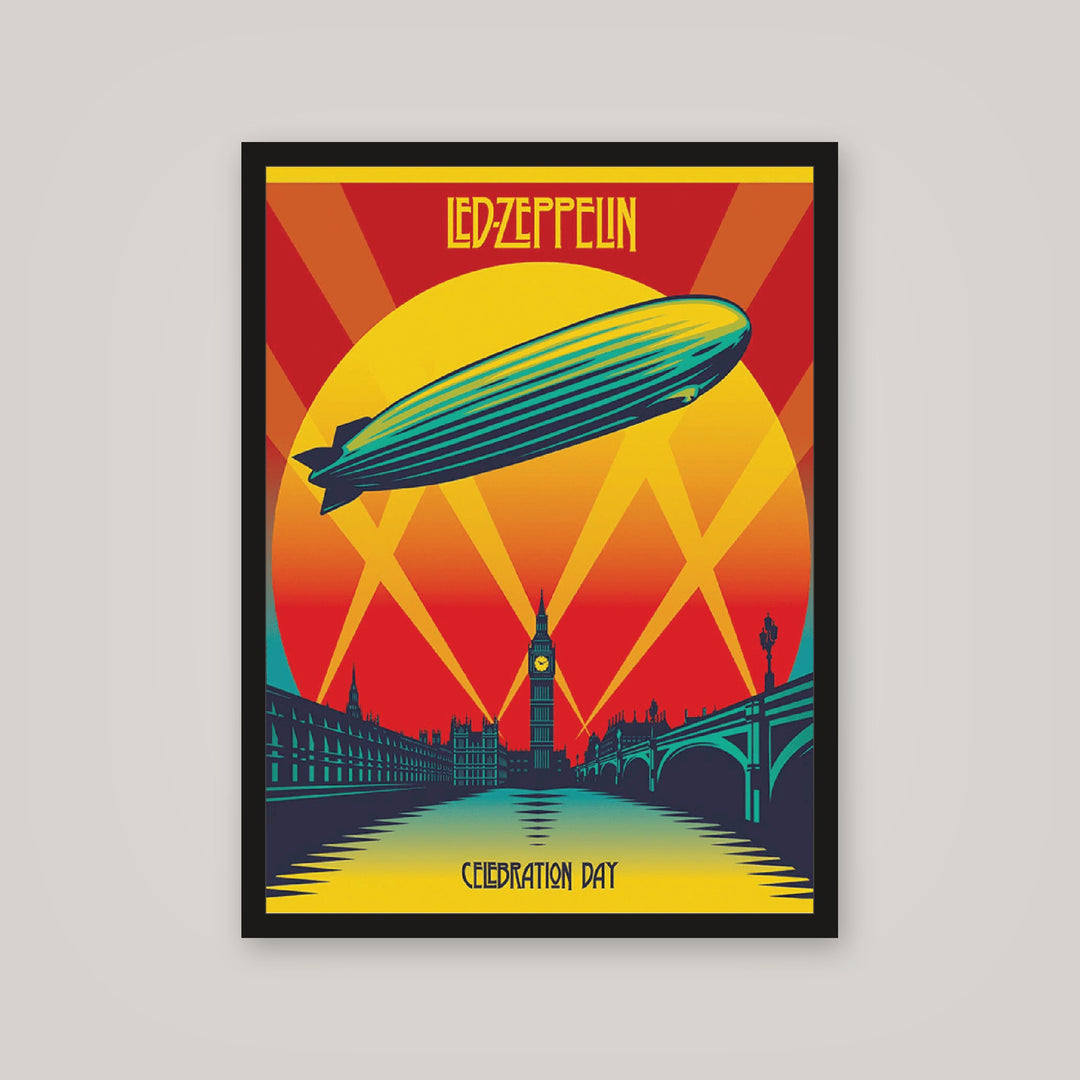 [auto-mockup] LED ZEPPELIN POSTER - 18 x 24in.