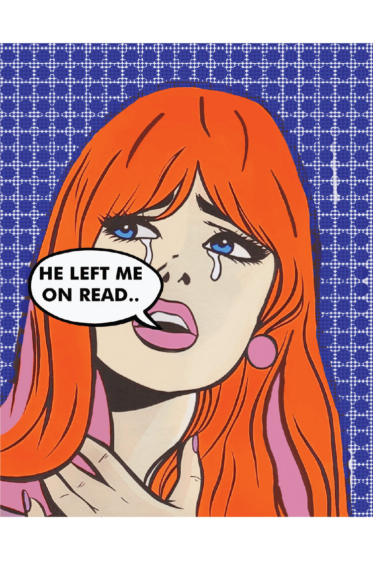 LEFT ON READ POSTER - PosterFi