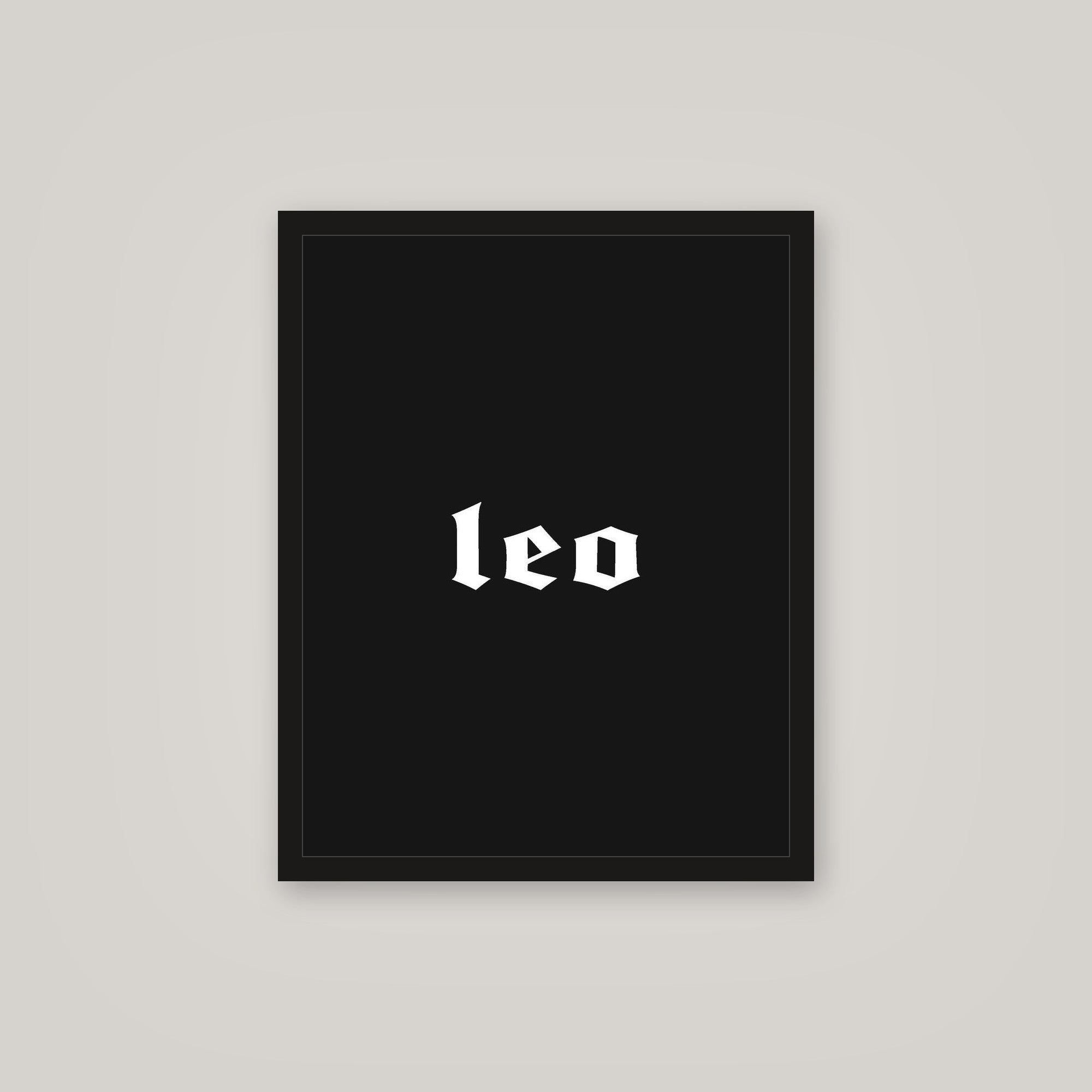 [auto-mockup] LEO POSTER IN MULTIPLE COLORS - 16x 20in.