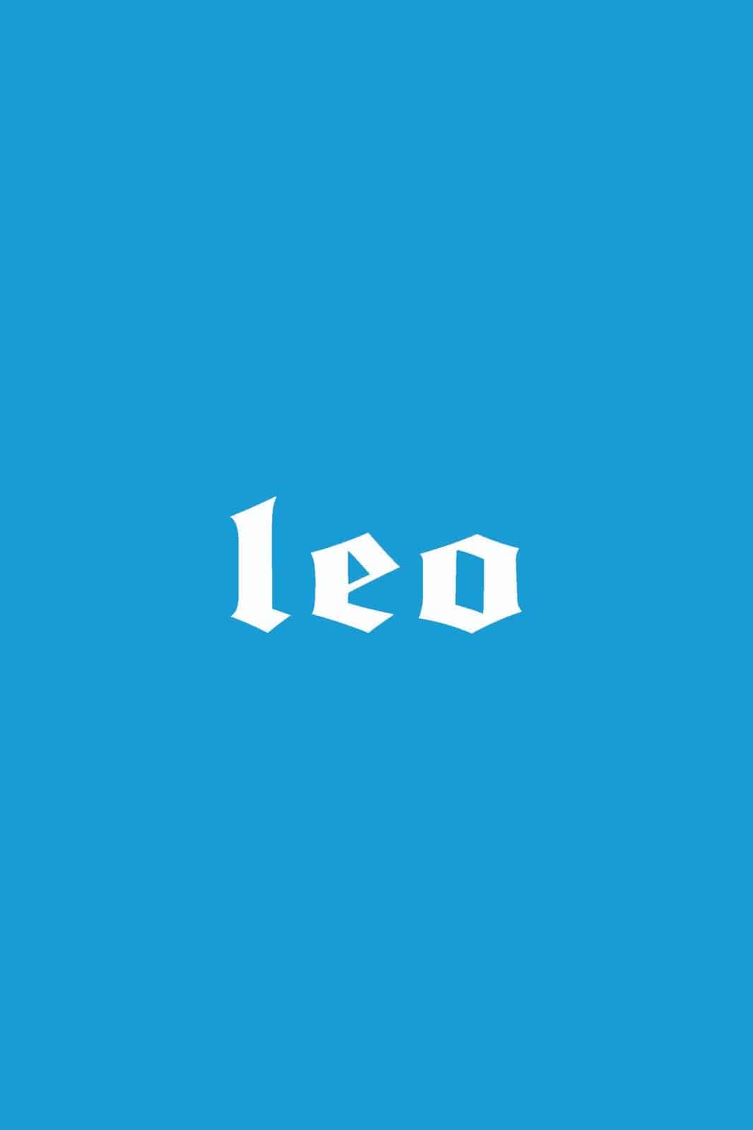 LEO POSTER IN MULTIPLE COLORS - PosterFi