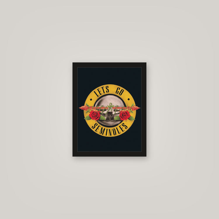 [auto-mockup] LETS GO NOLES POSTER - 11 x 14in.