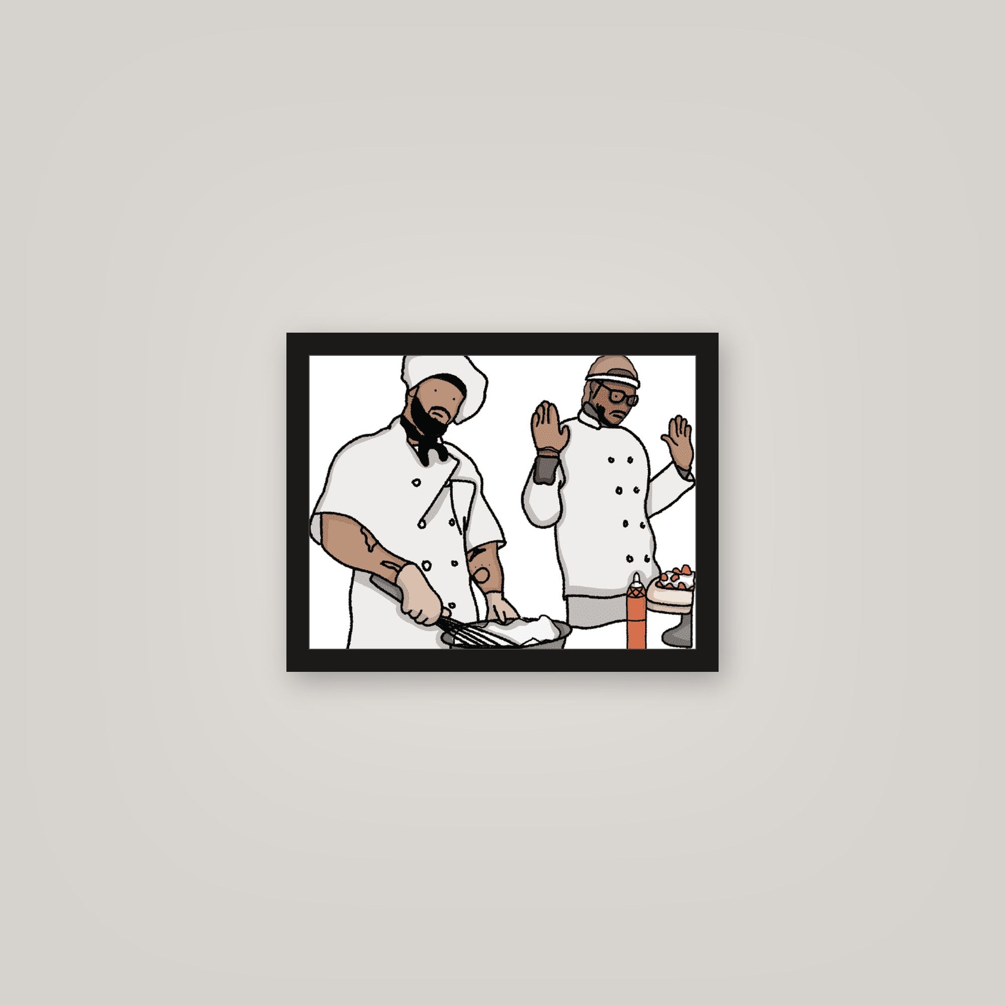 [auto-mockup] LIFE IS GOOD DRAWING POSTER - 11 x 14in.