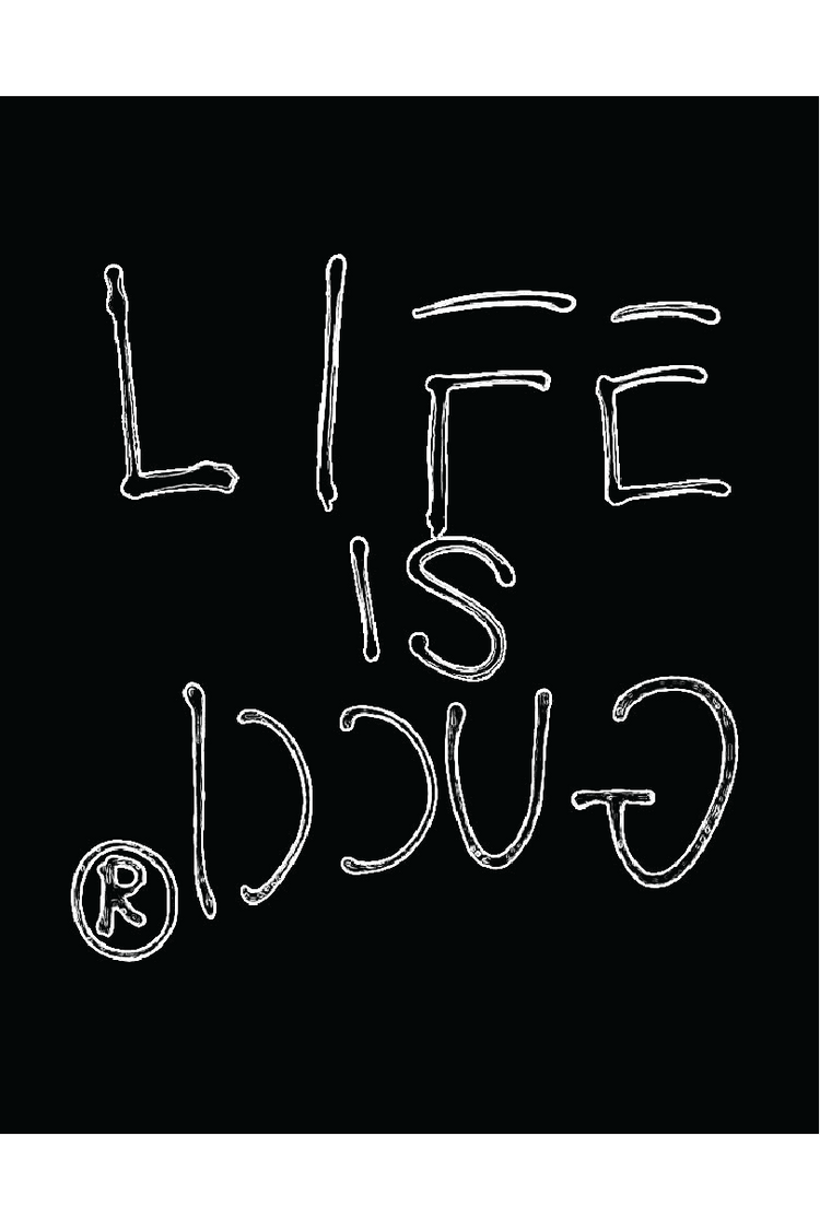 LIFE IS GUCCI POSTER - PosterFi