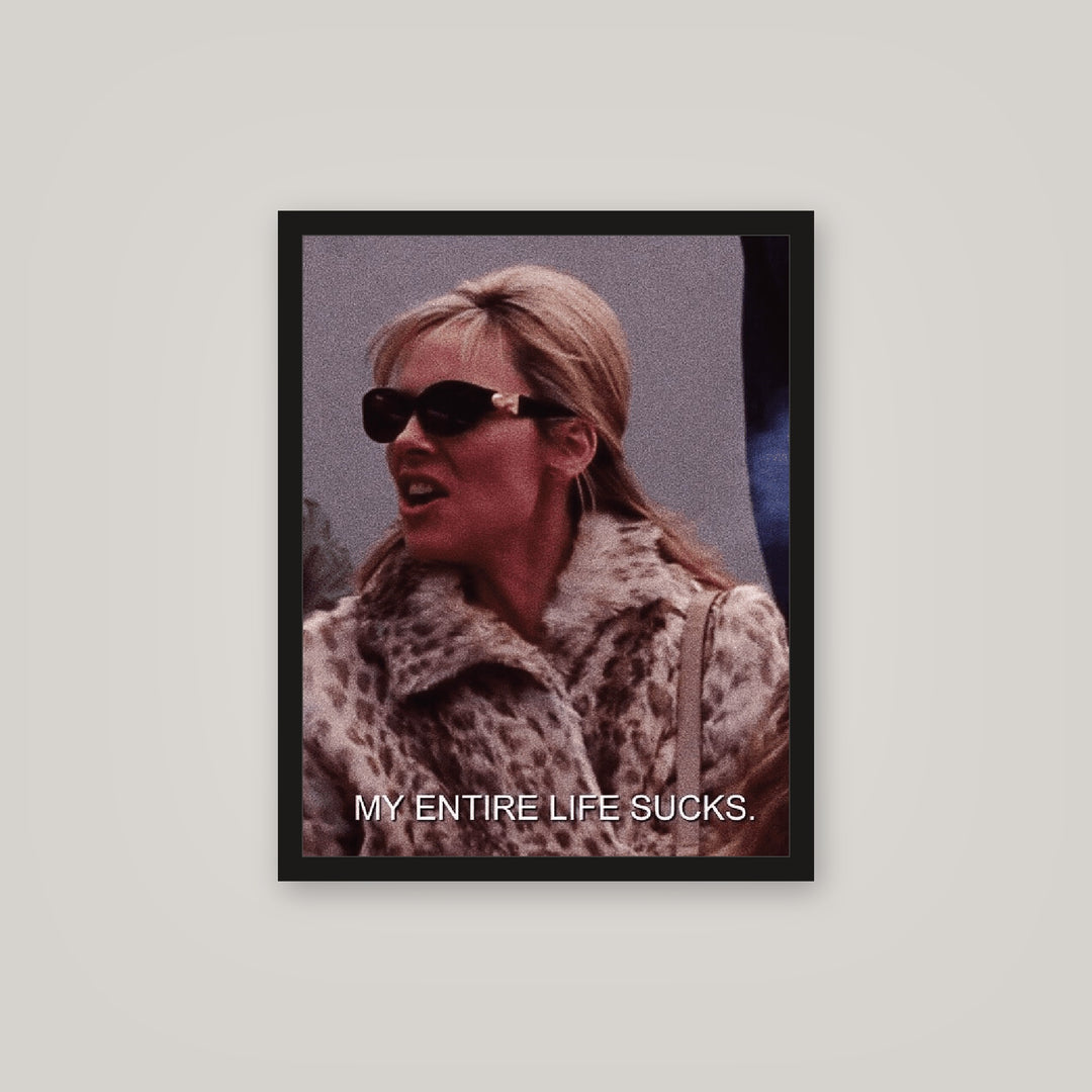 [auto-mockup] LIFE SUCKS POSTER - 16 x 20in.