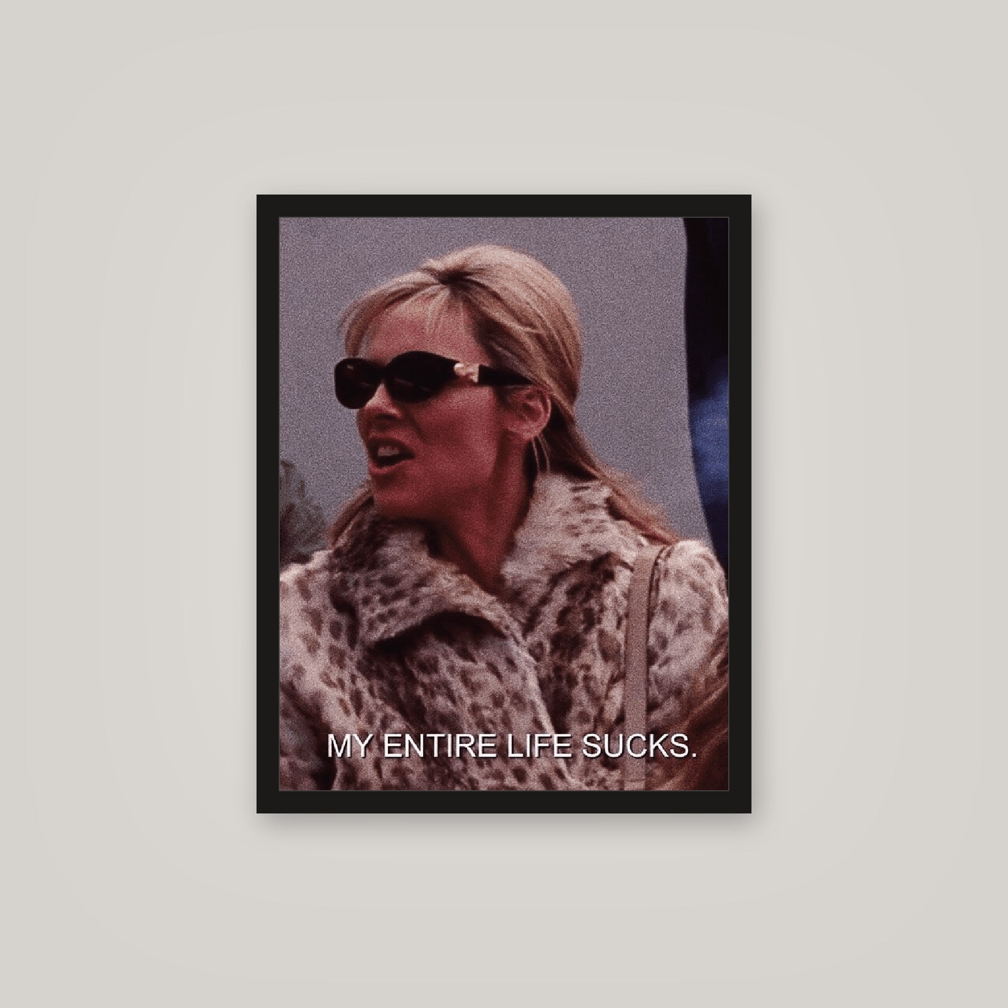 [auto-mockup] LIFE SUCKS POSTER - 16 x 20in.