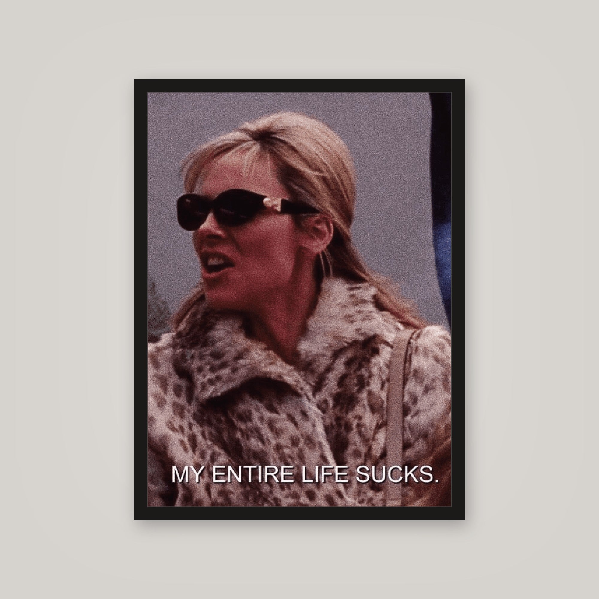 [auto-mockup] LIFE SUCKS POSTER - 18 x 24in.
