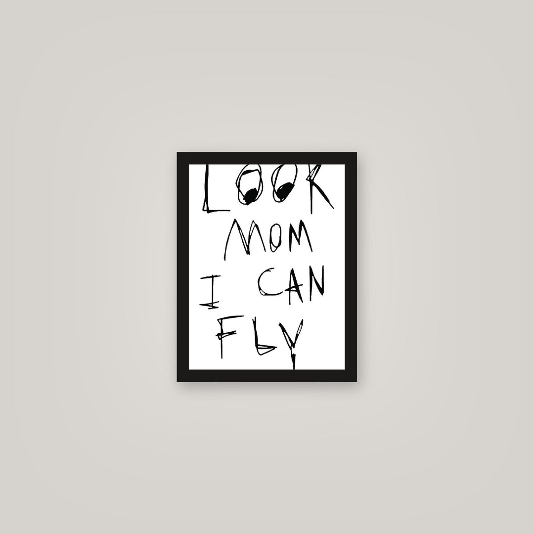 [auto-mockup] LOOK MOM POSTER - 11 x 14in.