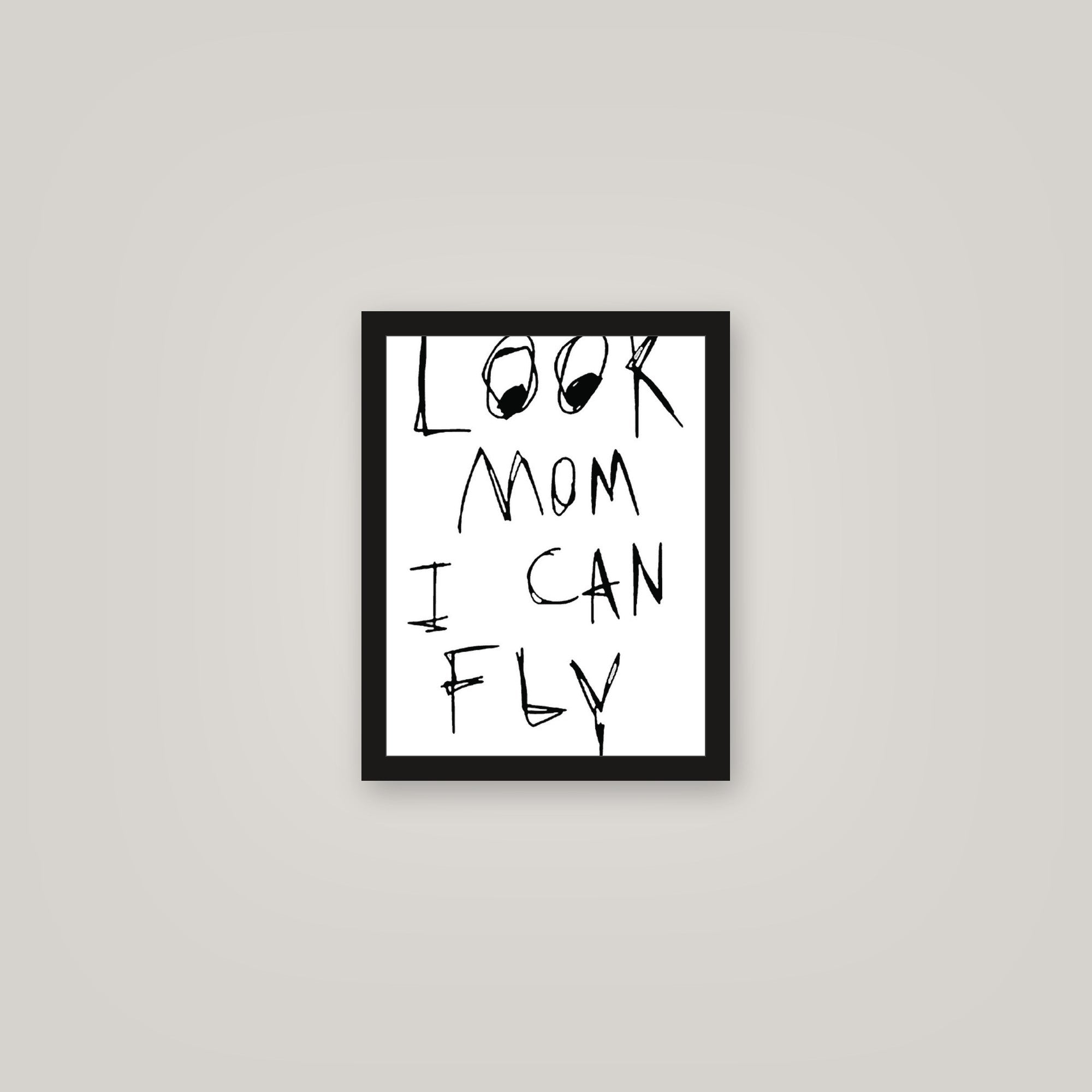 [auto-mockup] LOOK MOM POSTER - 11 x 14in.