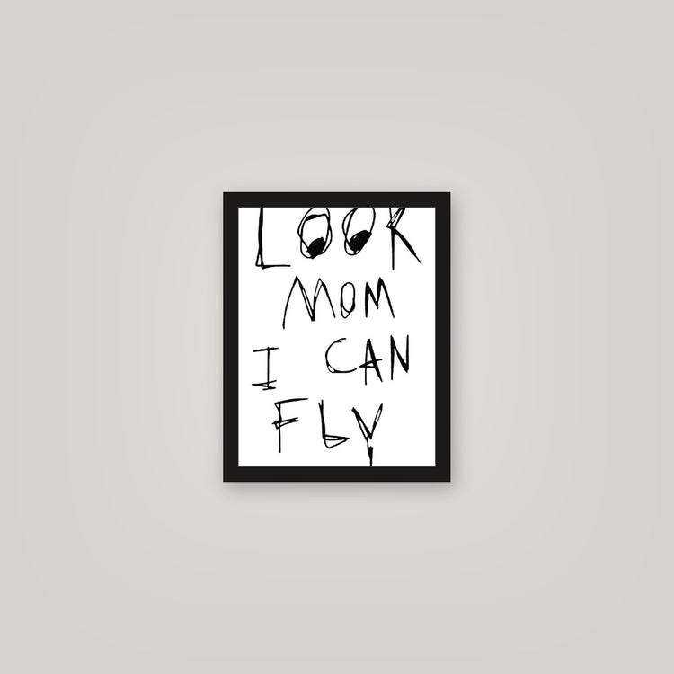 [auto-mockup] LOOK MOM POSTER - 11 x 14in.