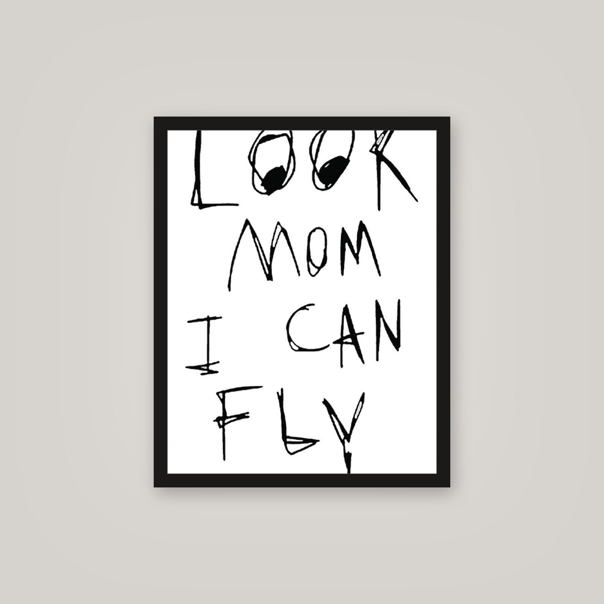[auto-mockup] LOOK MOM POSTER - 16 x 20in.