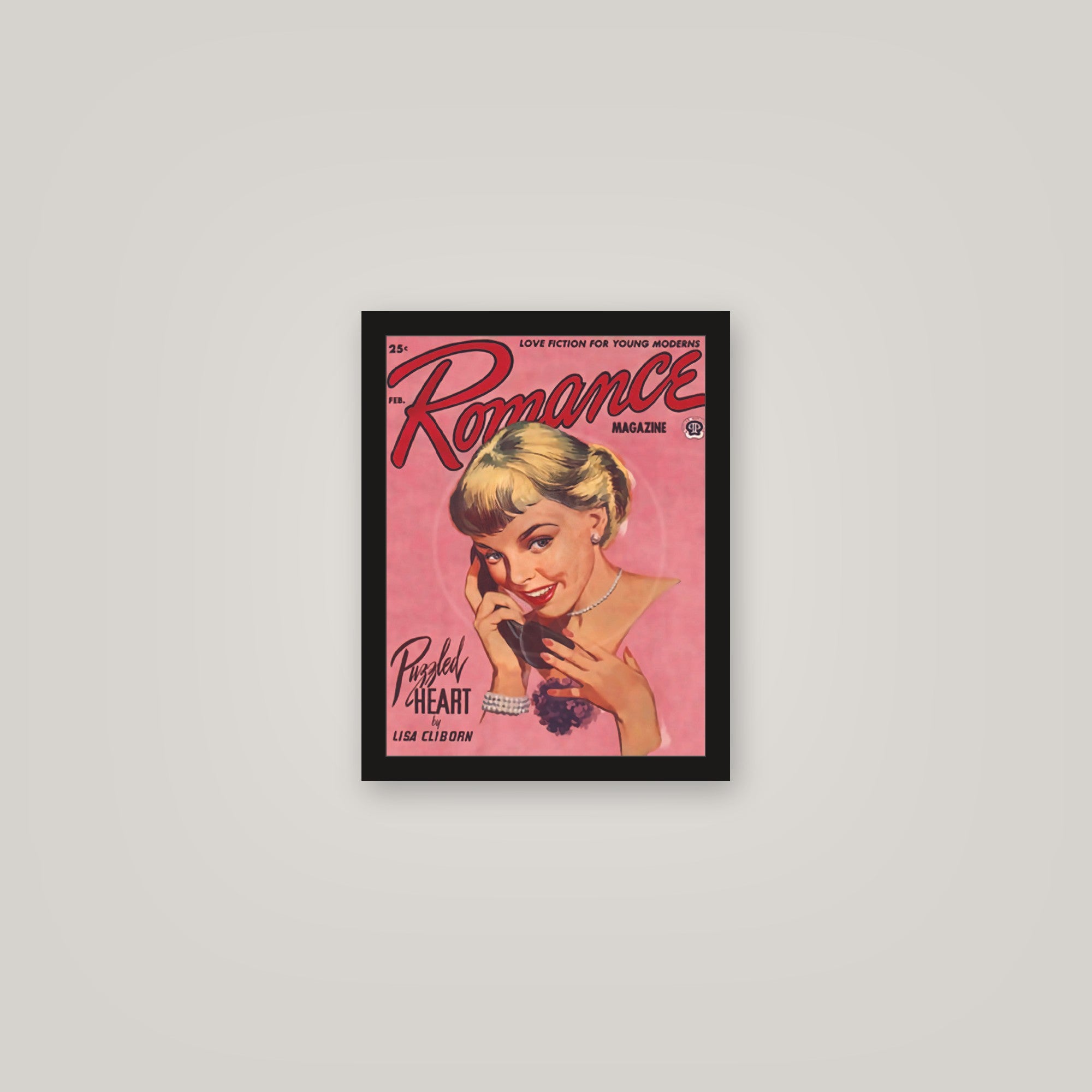 [auto-mockup] LOVE FICTION POSTER - 11 x 14in.