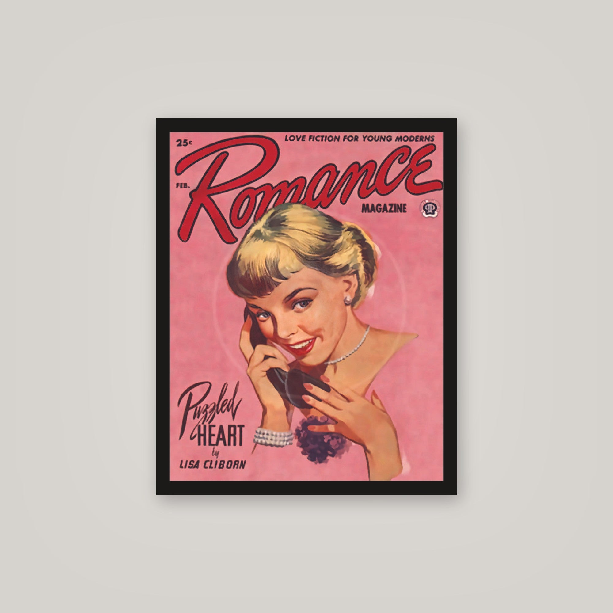 [auto-mockup] LOVE FICTION POSTER - 16 x 20in.