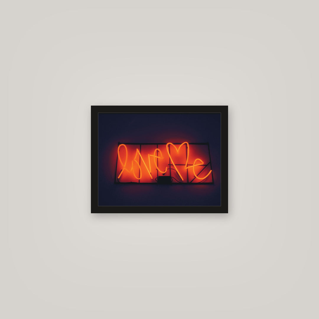 [auto-mockup] LOVE ME LED POSTER - 11 x 14in.