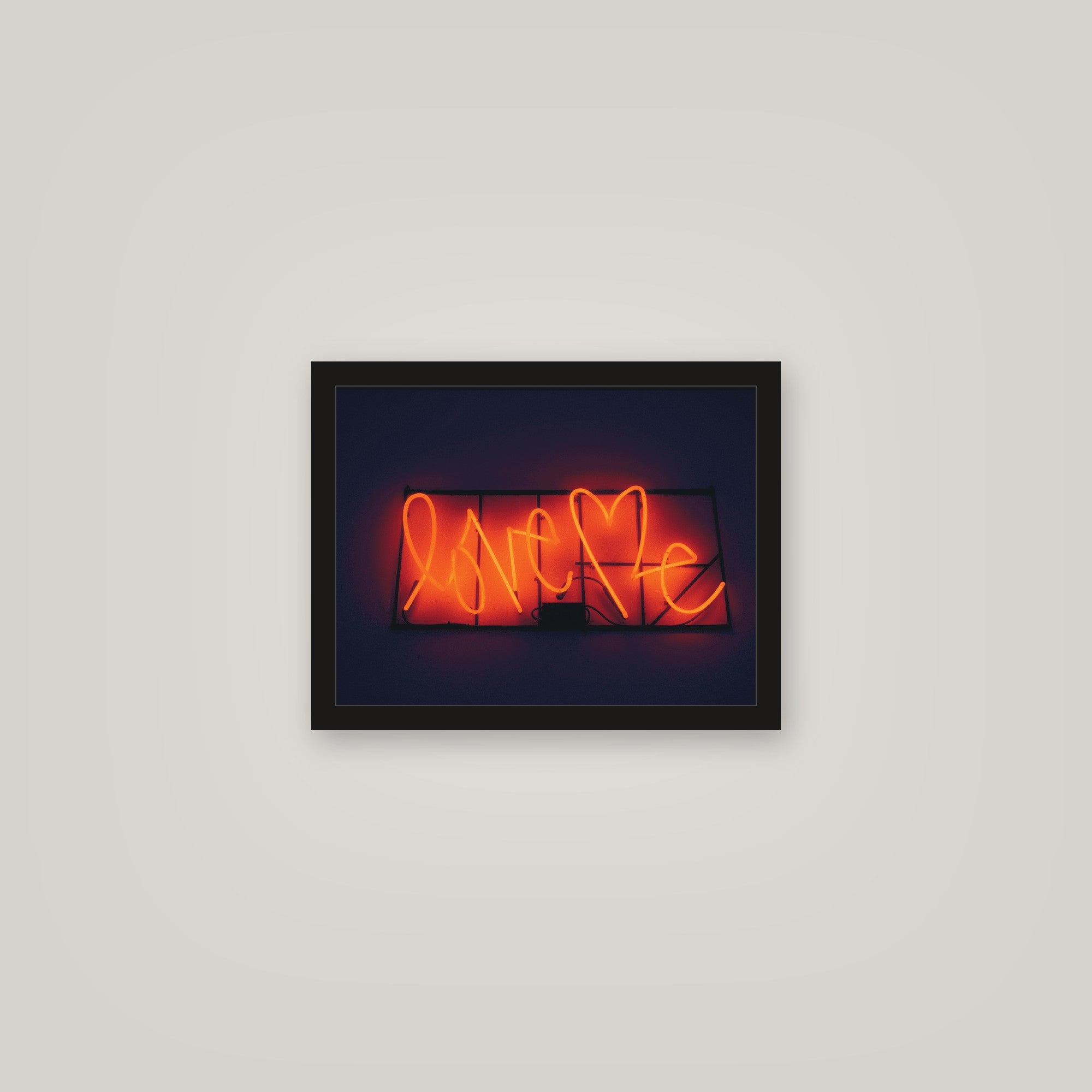 [auto-mockup] LOVE ME LED POSTER - 11 x 14in.