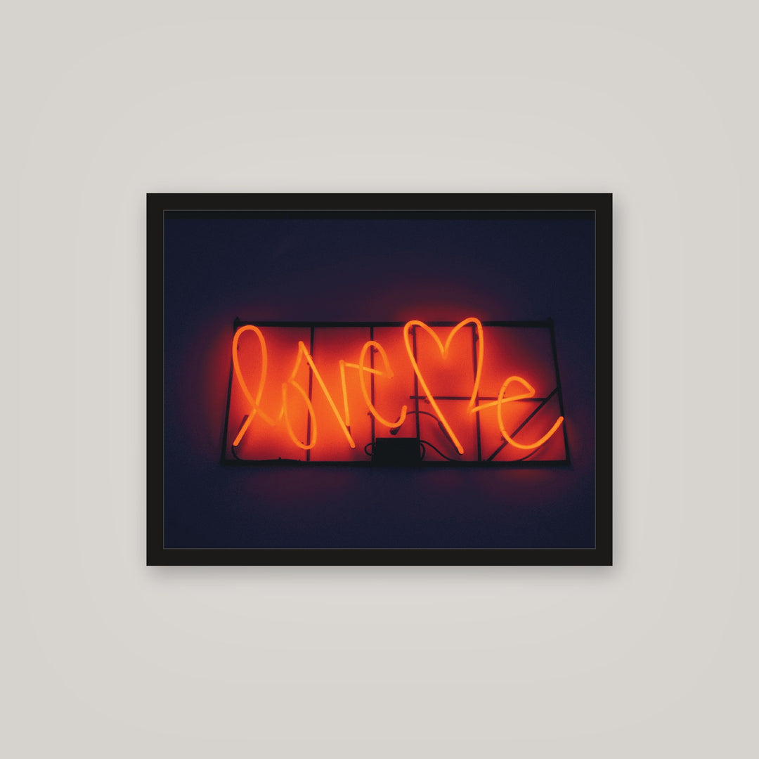 [auto-mockup] LOVE ME LED POSTER - 16 x 20in.