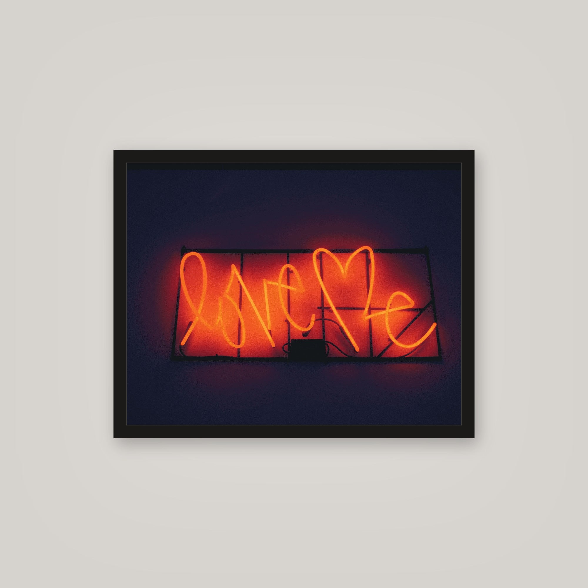 [auto-mockup] LOVE ME LED POSTER - 16 x 20in.