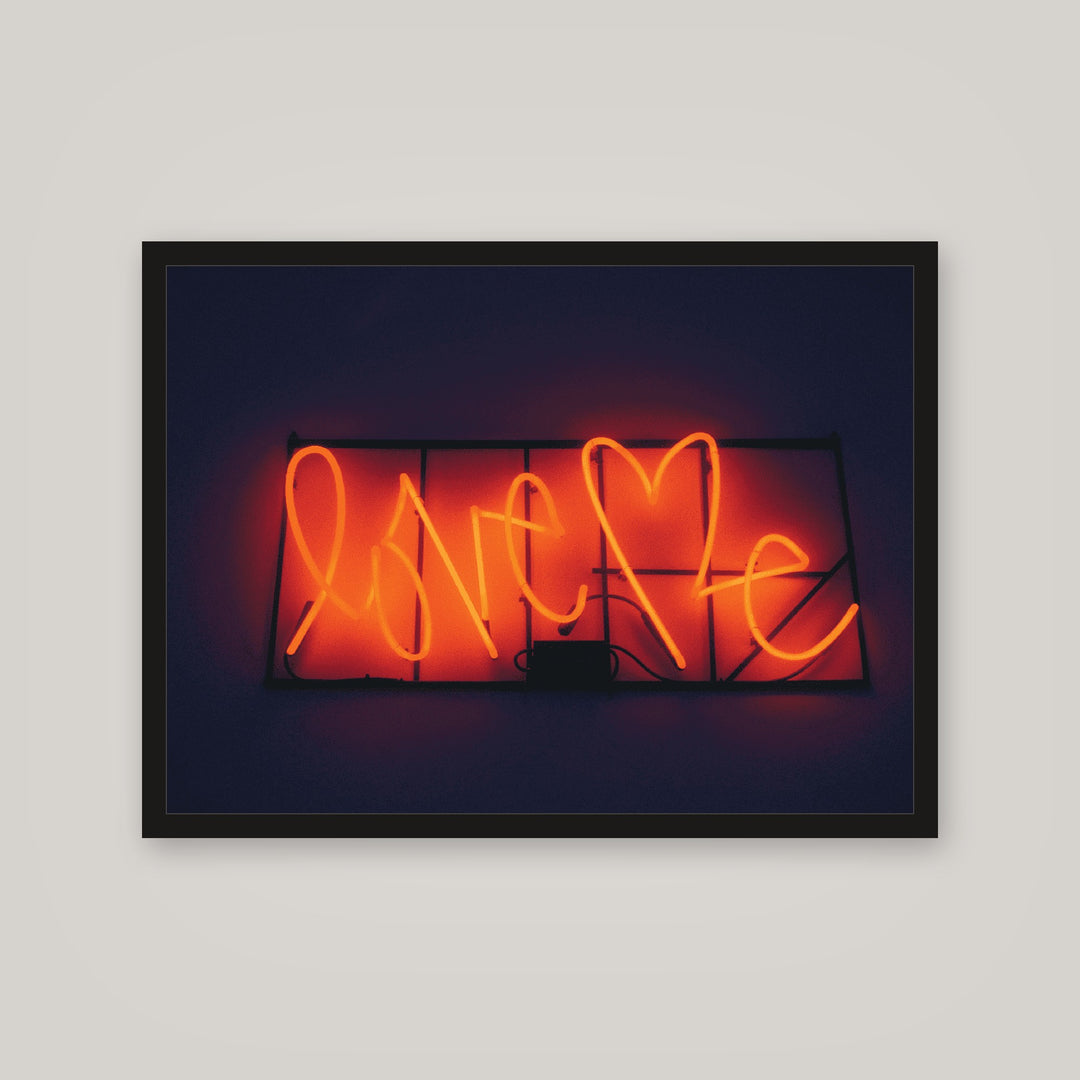 [auto-mockup] LOVE ME LED POSTER - 18 x 24in.