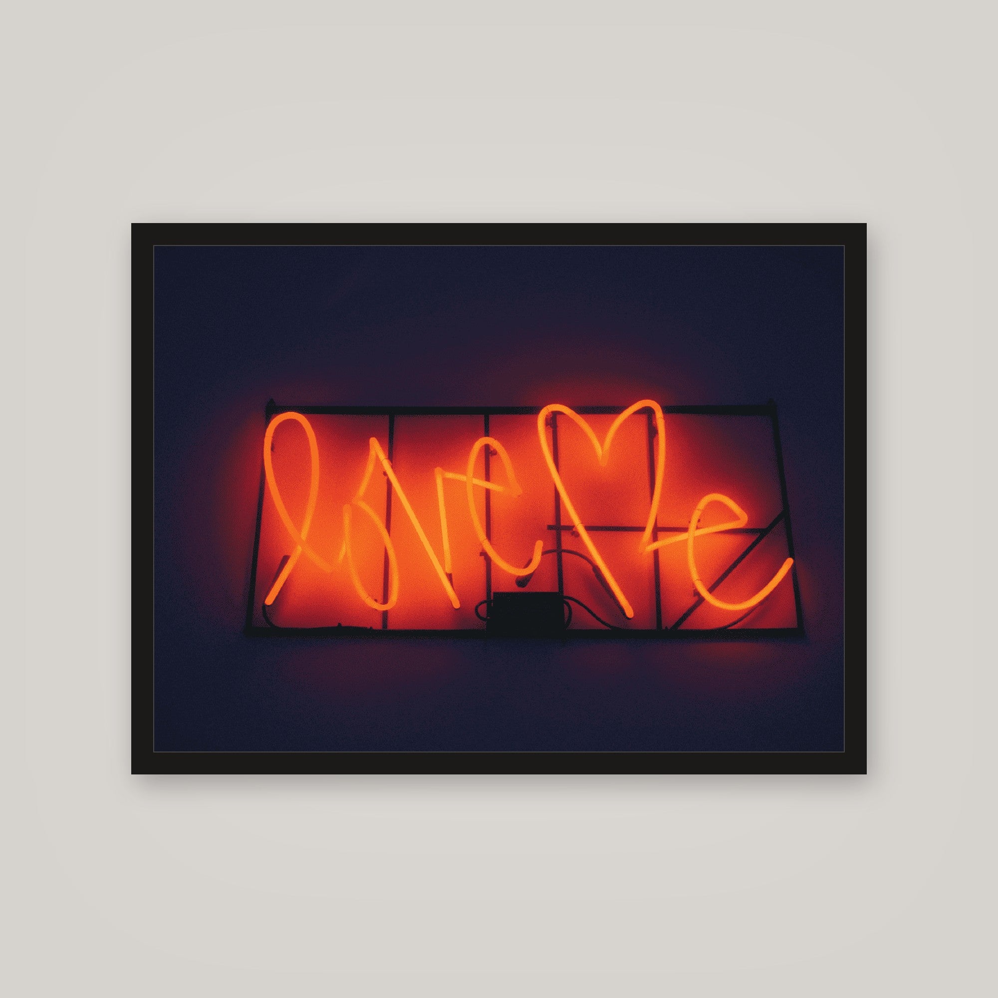 [auto-mockup] LOVE ME LED POSTER - 18 x 24in.