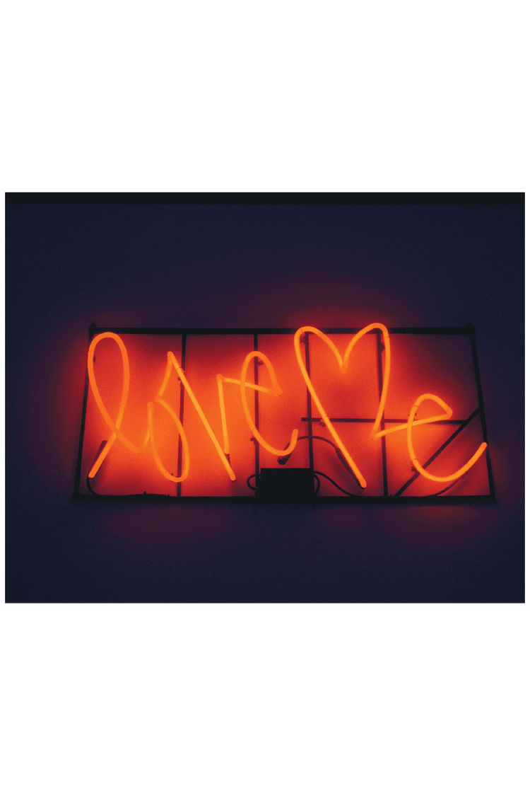 LOVE ME LED POSTER - PosterFi