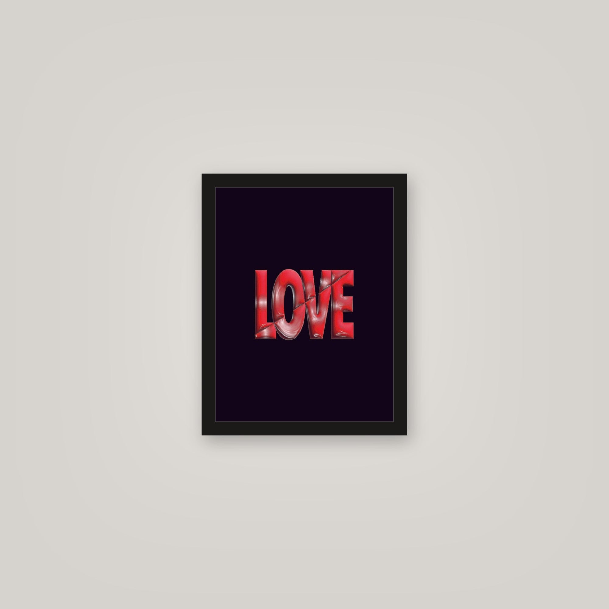 [auto-mockup] LOVE POSTER - 11 x 14in.