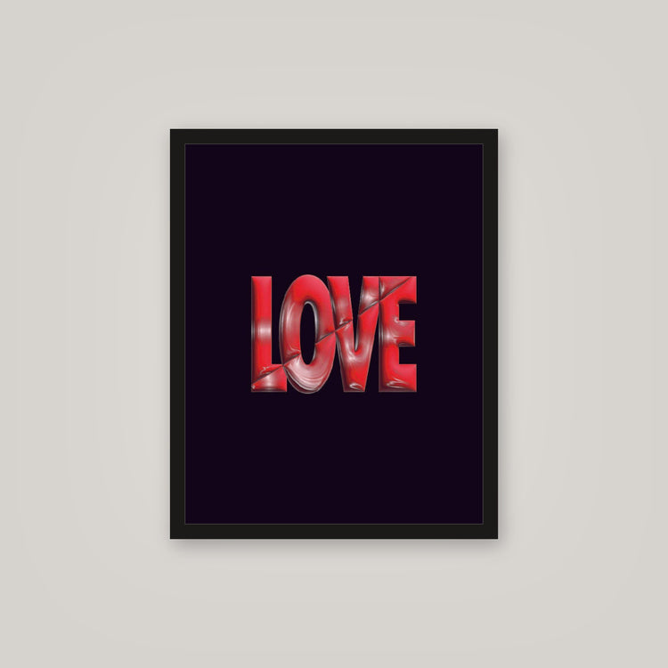 [auto-mockup] LOVE POSTER - 16 x 20 in.