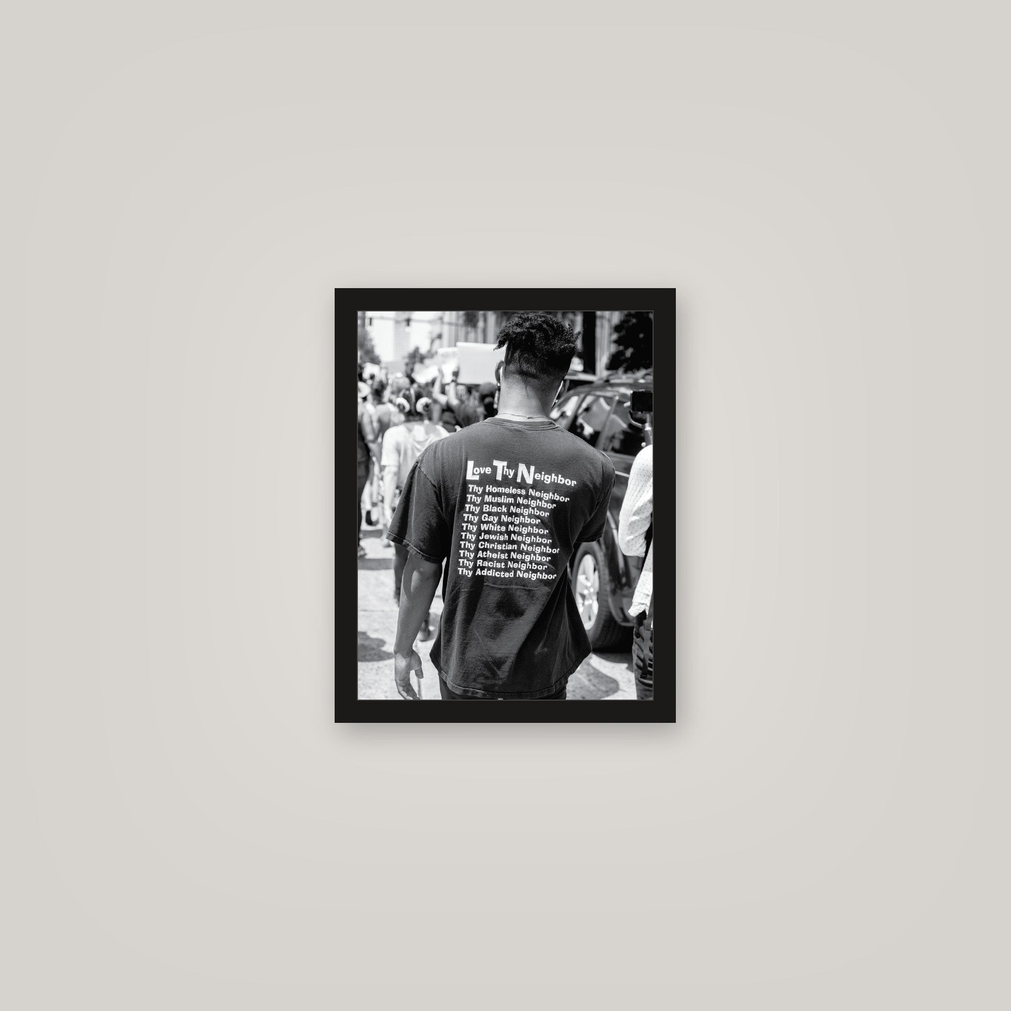[auto-mockup] LOVE THY NEIGHBOR POSTER - 11 x 14in.