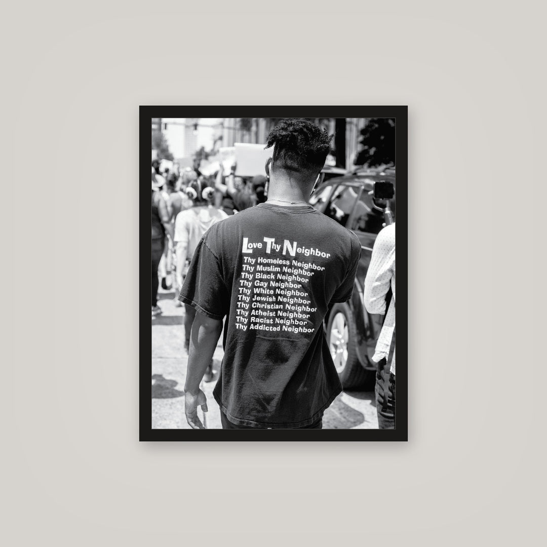 [auto-mockup] LOVE THY NEIGHBOR POSTER - 16 x 20in.